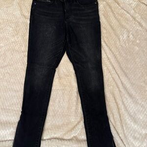 Athleta Black Denim stretchy skinny Jeans